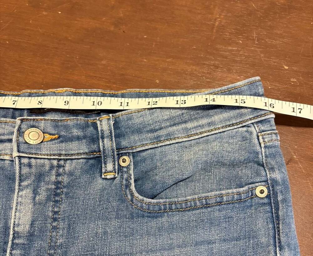 Lauren Ralph Lauren Women's Medium Wash Straight Leg Denim Jeans - Picture 6 of 8